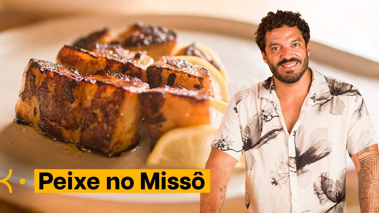 Uma das minhas formas preferidas de comer peixe! PEIXE MARINADO NO MISSÔ 🇯🇵