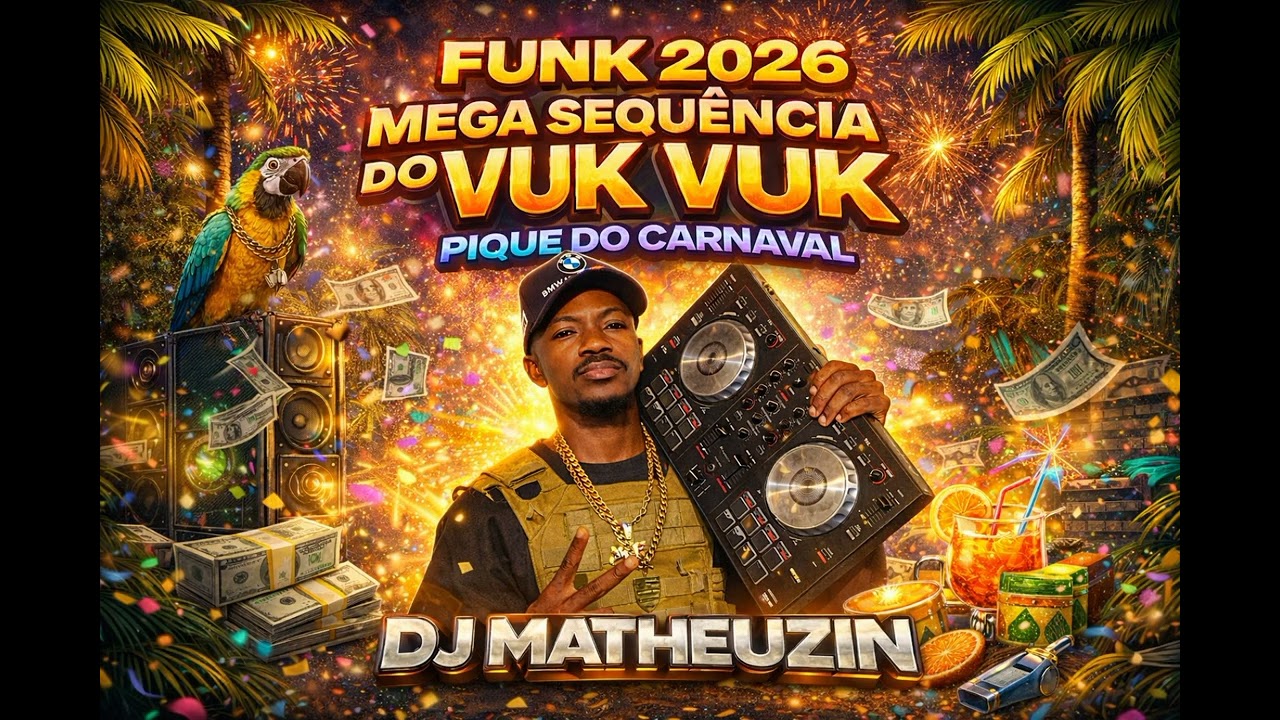 FUNK 2026 MEGA SEQUENCIA DO VUK VUK - PIQUE DO CARNAVAL ( DJ MATHEUZIN DA MAFFIA 7 )