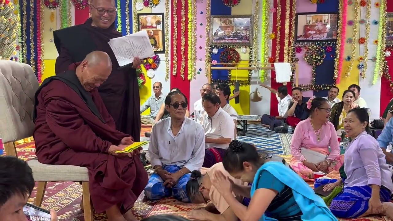 မေတ္တာပါရမီကျောင်း ဝါဆိုသင်္ကန်းကပ်လှူပွဲ မှတ်တမ်း 2025 part-3