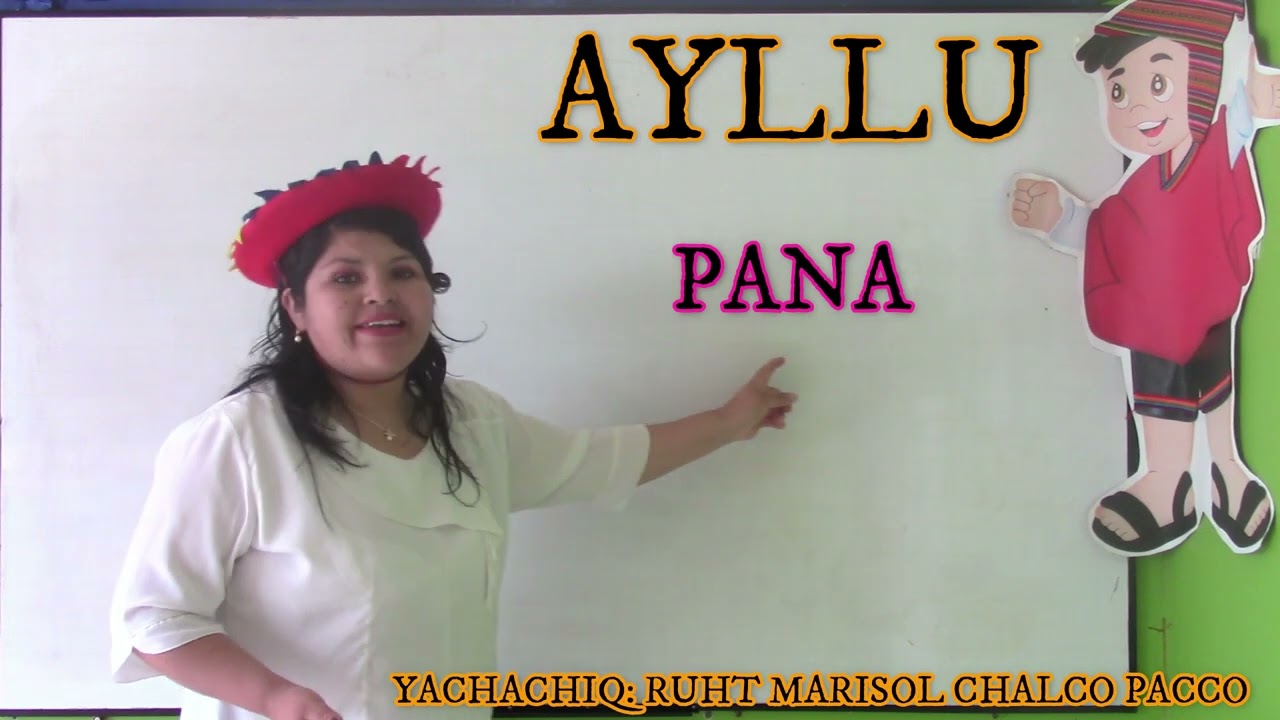 Miembros de la familia en quechua cuzqueño