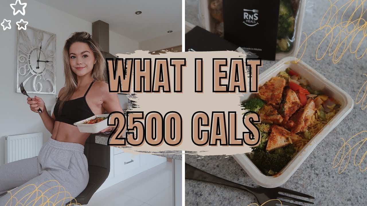 WHAT I EAT IN A DAY | 2500 calories
