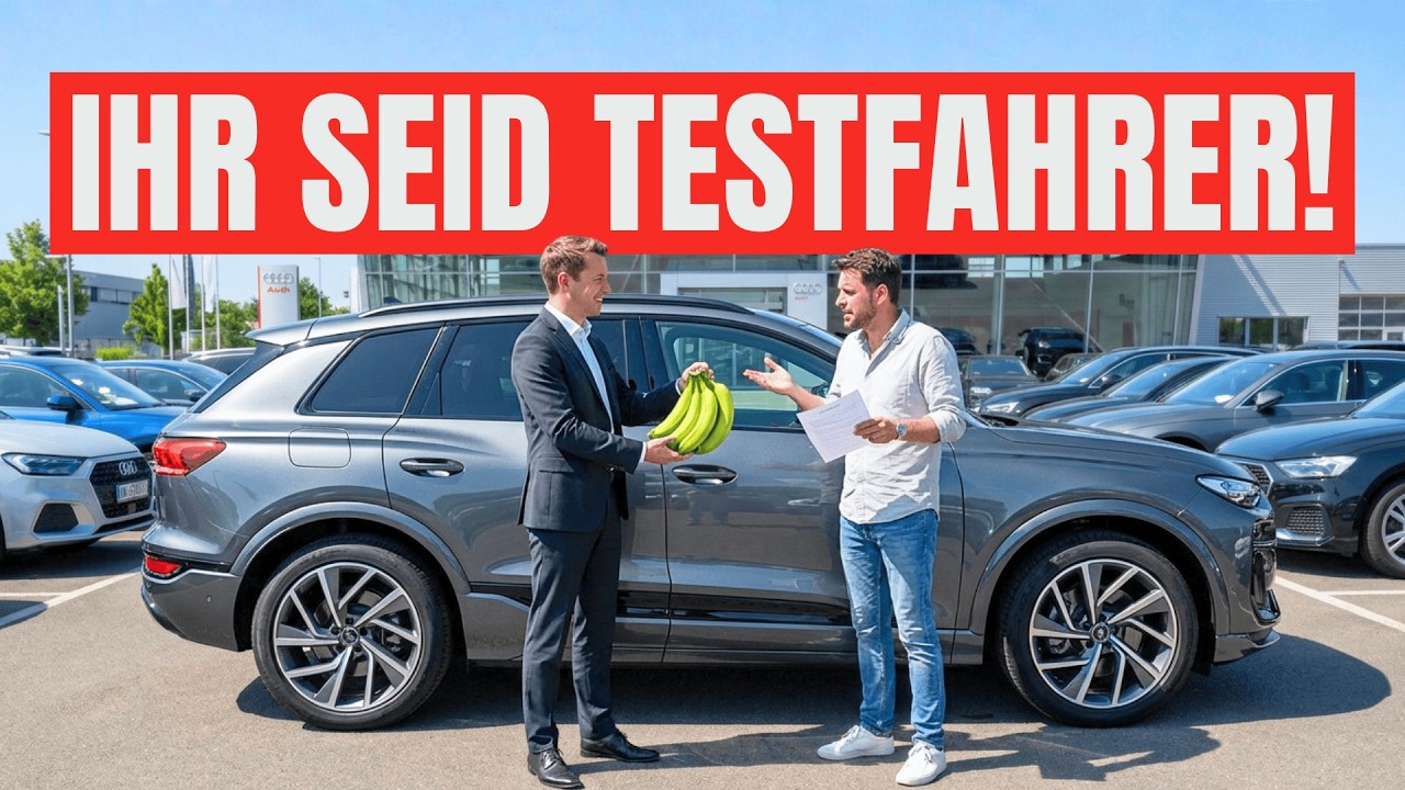 BANANEN AUTOS! Warum wir heute als Testfahrer für Schrott Qualität bezahlen!