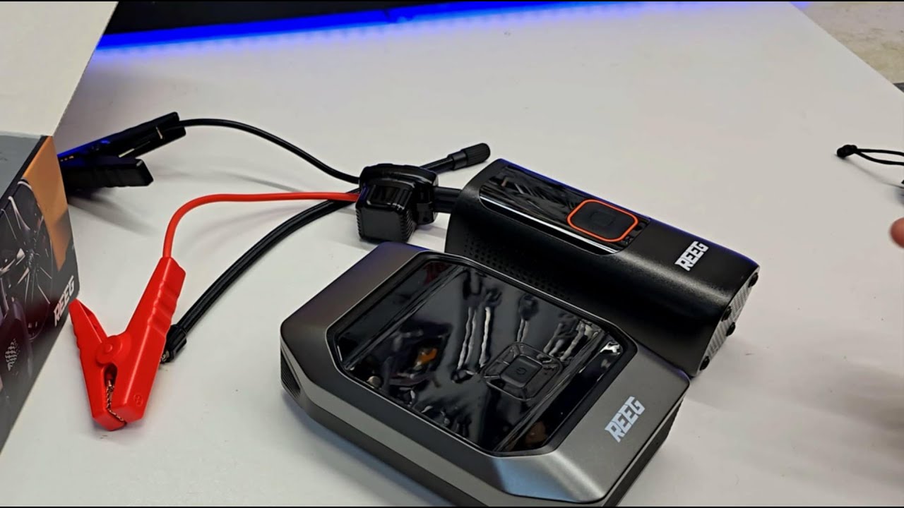 Jump -Starter REEG Air Pump 2in1 Booster Starter samochodowy