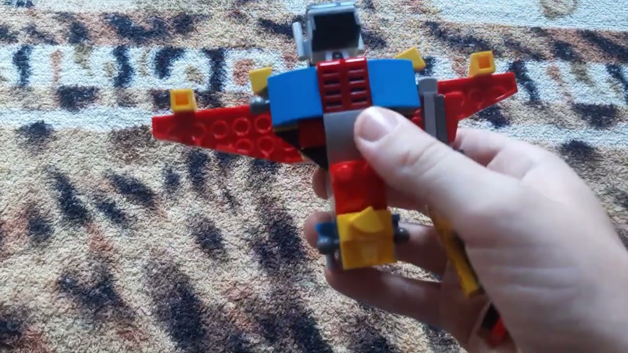 SEGUNDO ROBÔ MONTADO COM O LEGO 31124-  SUPER ROBOT 