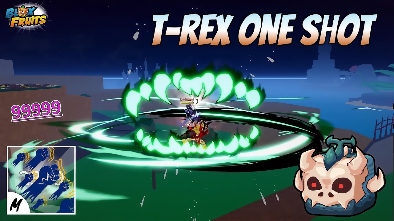 T REX COMBO IS INSANE!!!🤣🔥 BLOX FRUITS