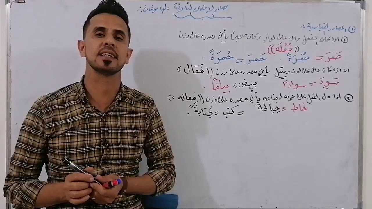 الثالث متوسط (مصادر الأفعال الثلاثية القياسية)