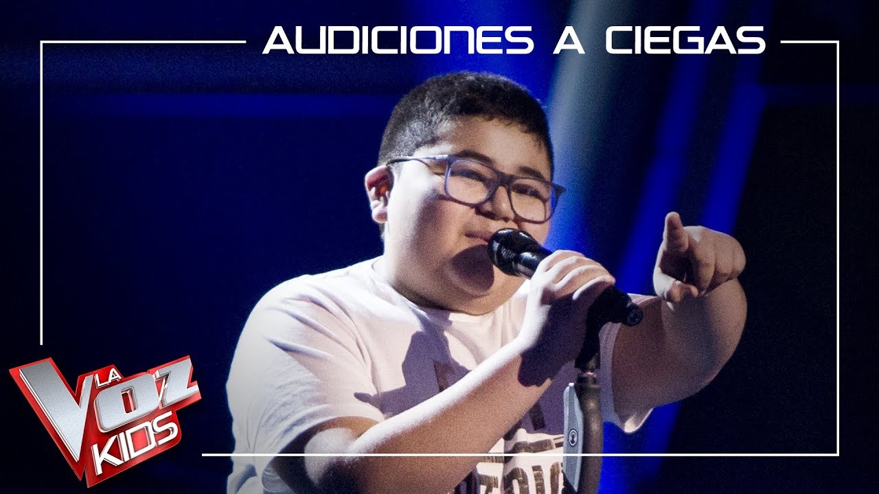 Alan Brizuela canta 'Ya me enteré' | Audiciones a ciegas | La Voz Kids Antena 3 2019