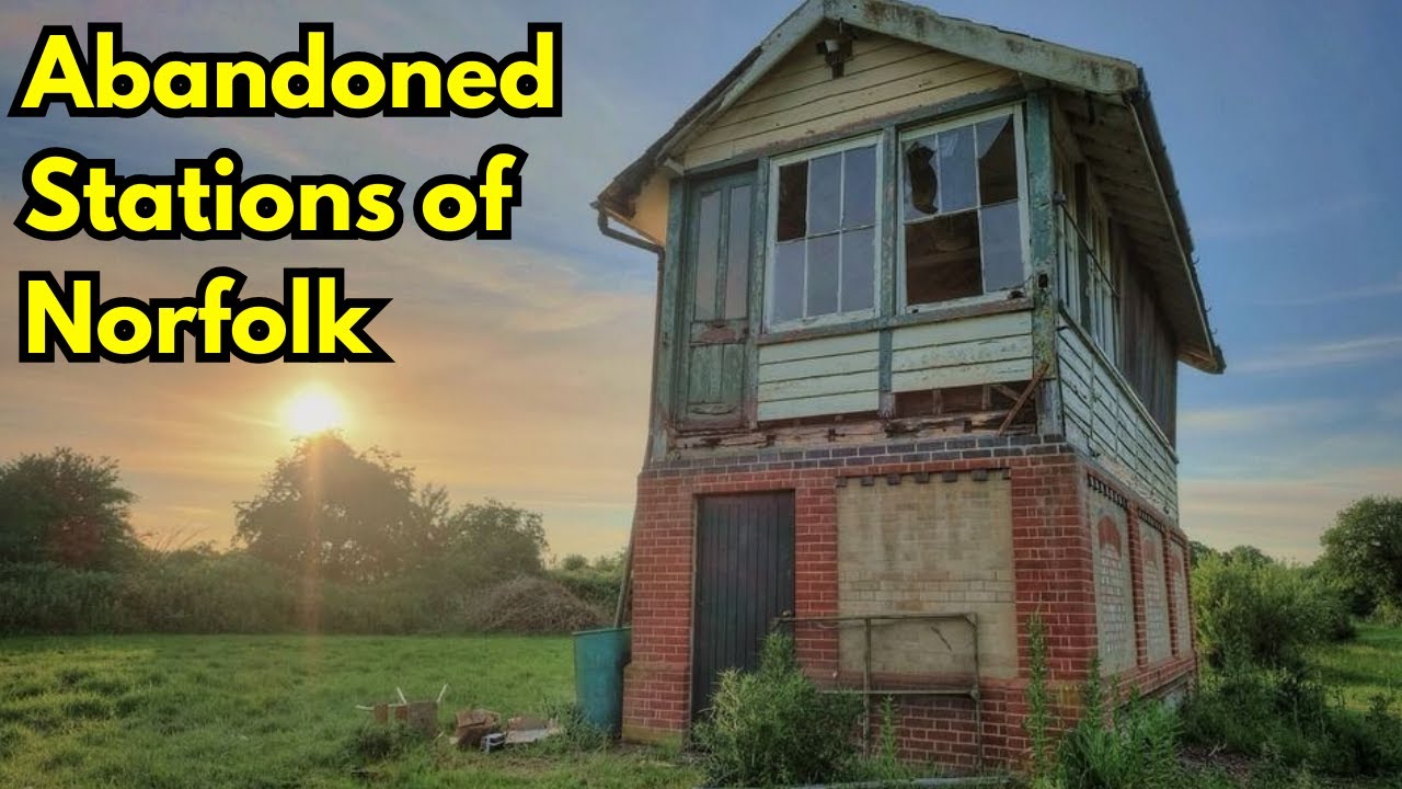 Norfolk's Forgotten Railways: Exploring Abandoned Stations of Norfolk #norfolk #abandoned #fyp