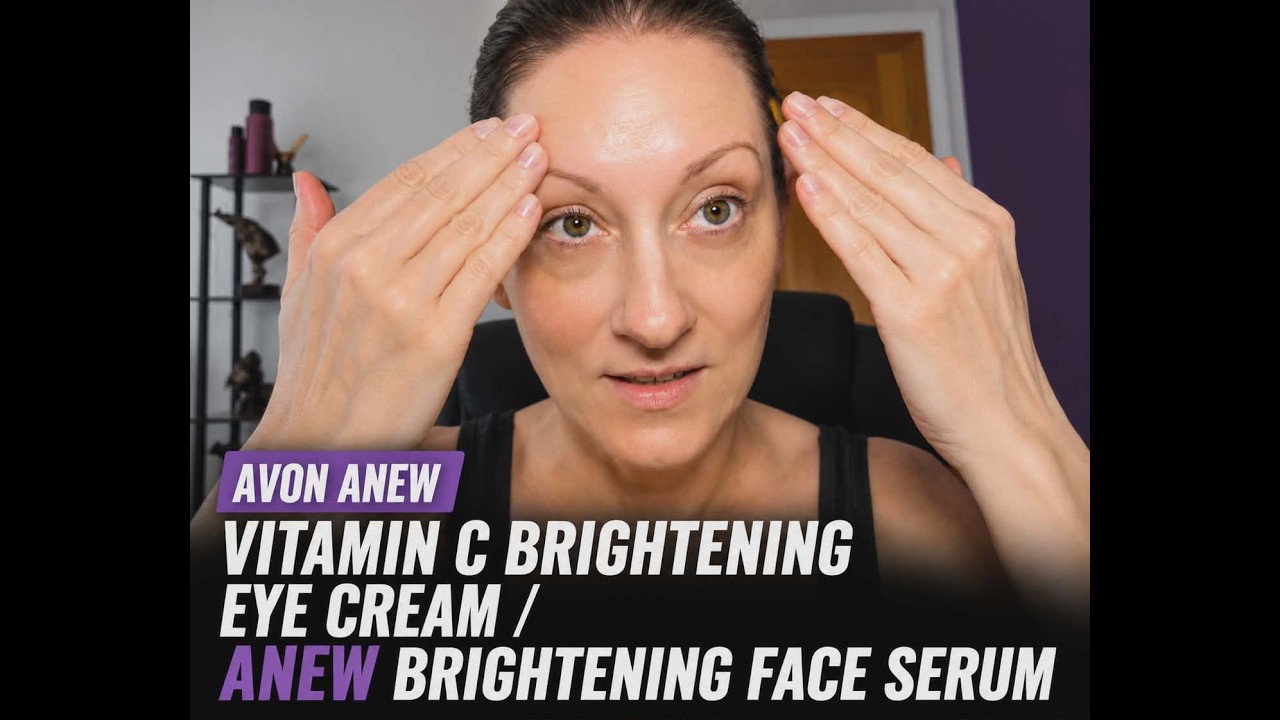 AVON ANEW Vitamin C Brightening Eye Cream / ANEW Brightening Face Serum