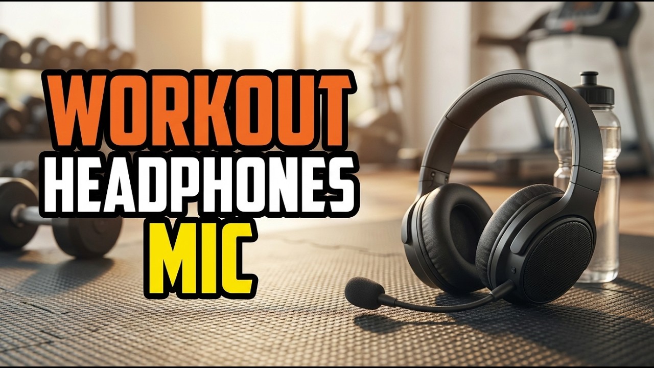 TOP 5 Best Workout Headphones with Mic 2026