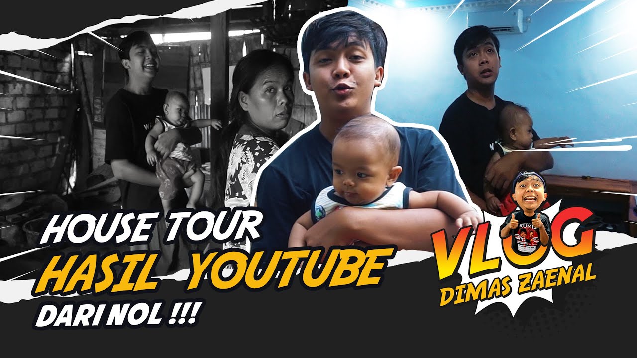 HOME TOUR RUMAH HASIL DARI YOUTUBE