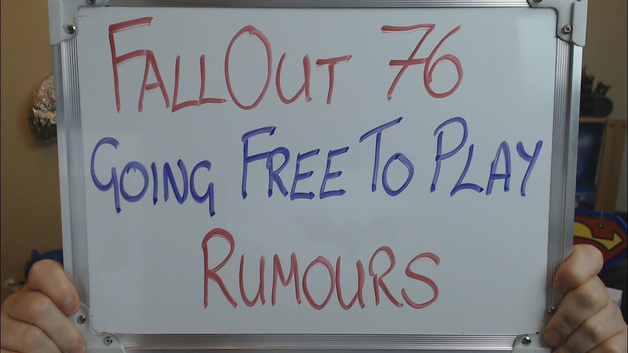 The FALLOUT 76 Going FREE TO PLAY Rumours !!