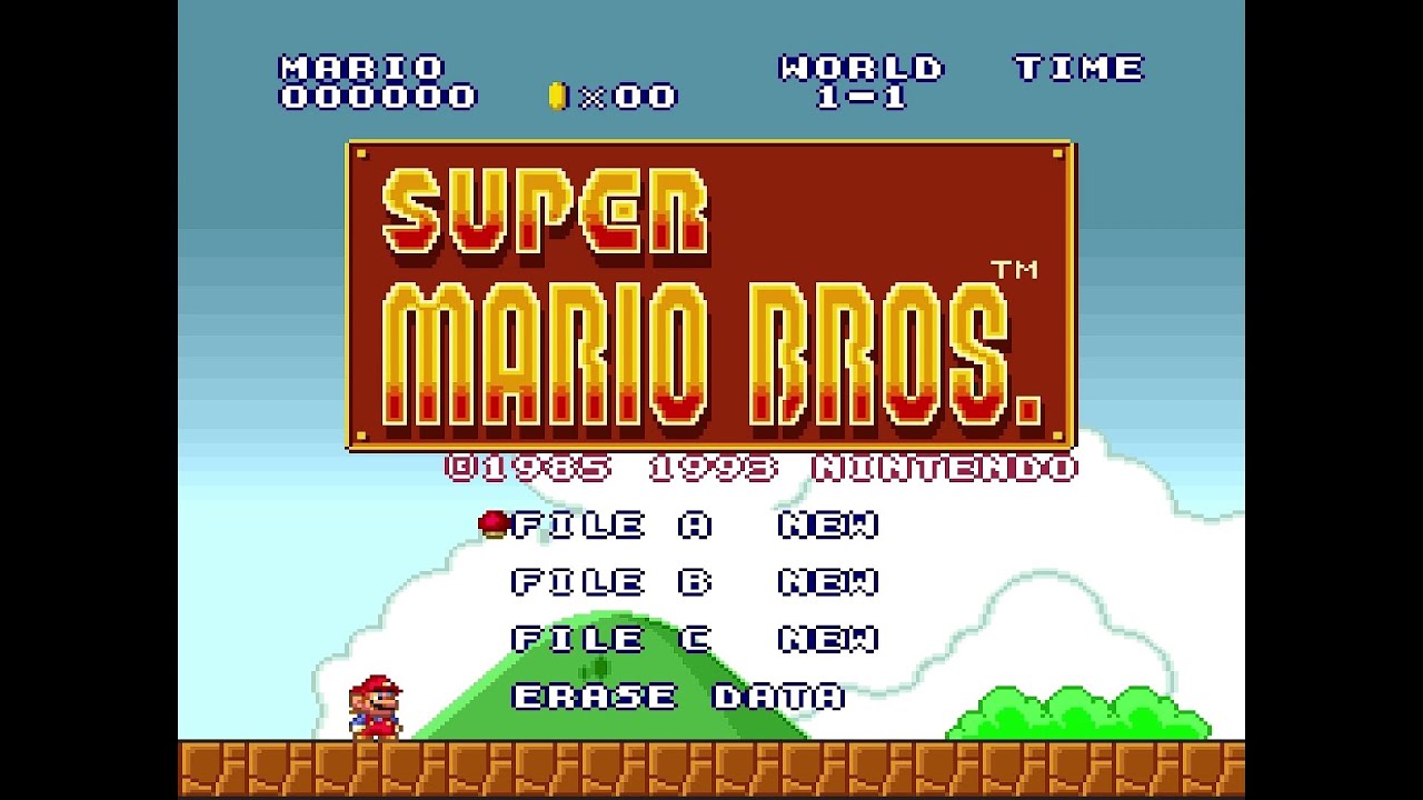 Super Mario Bros. Redrawn - SMB1 All-Stars Hack Playthrough