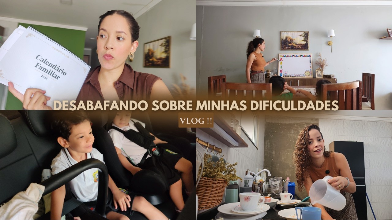 Vlog- Montando lancheiras, Conversando, Dias difíceis, trabalho e produtividade sendo mãe.