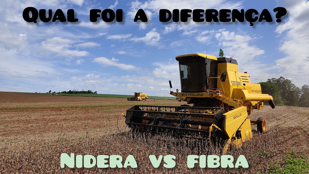 Final da Colheita de SOJA com 4 NH e a Colheita Separada do FIBRA!!!