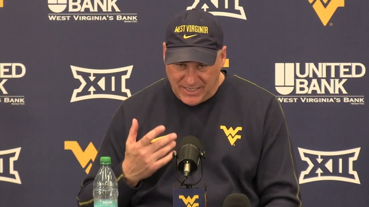 WVU Football Rich Rodriguez Press Conference 3/27/25