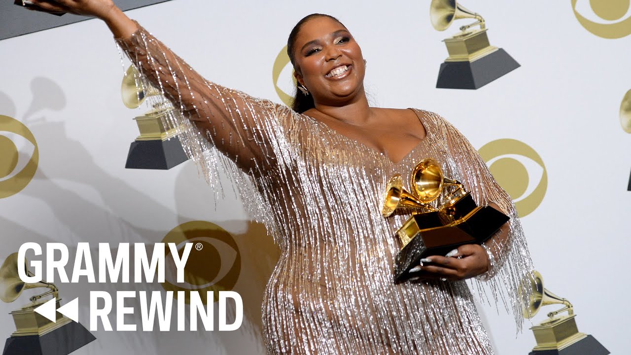 Watch Lizzo Accept Best Pop Solo Performance For 