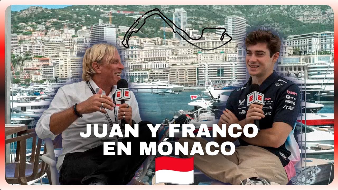 ¿LO VISTE A COLAPINTO DE SMOKING? IMPERDIBLE MANO A MANO CON FOSSAROLI DESDE MÓNACO