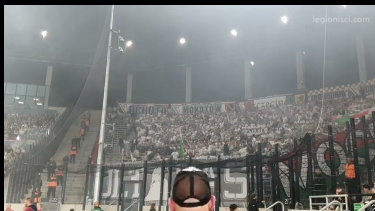 Pogoń - Legia , Wymiana uprzejmości.                            Źródło: Legioniscinet ,Pogonsportnet