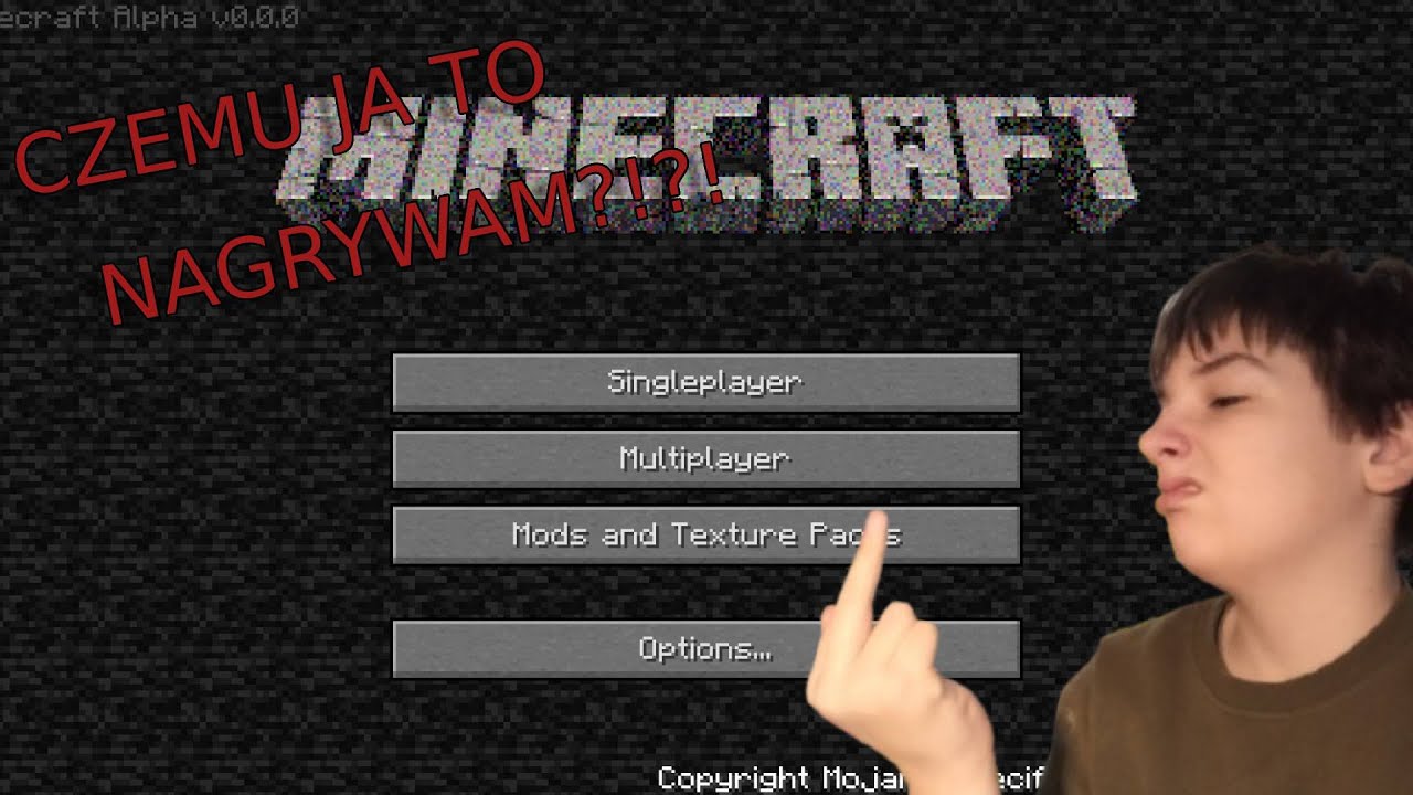 Gram w to samo GÓWNO czyli MINECRAFT ALPHA 0.0.0!!!