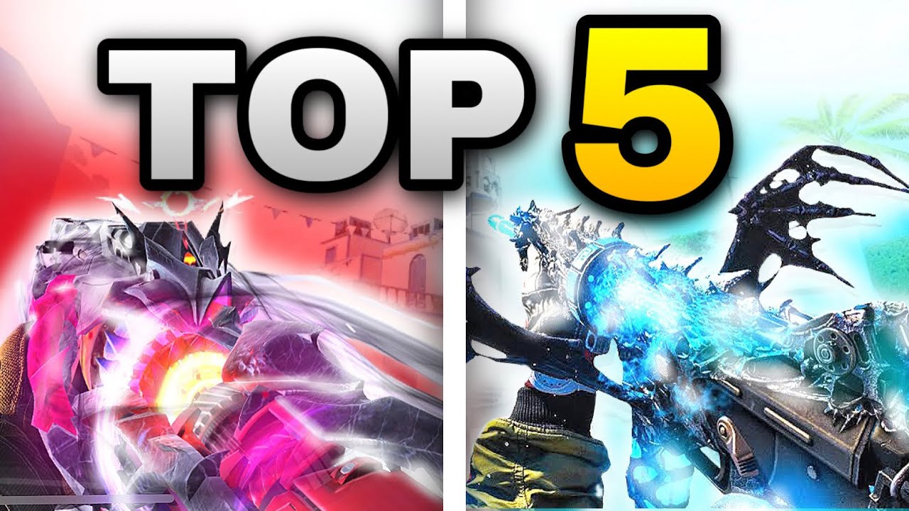 TOP 5 GUNS in COD MOBILE! + Gunsmith Setups!