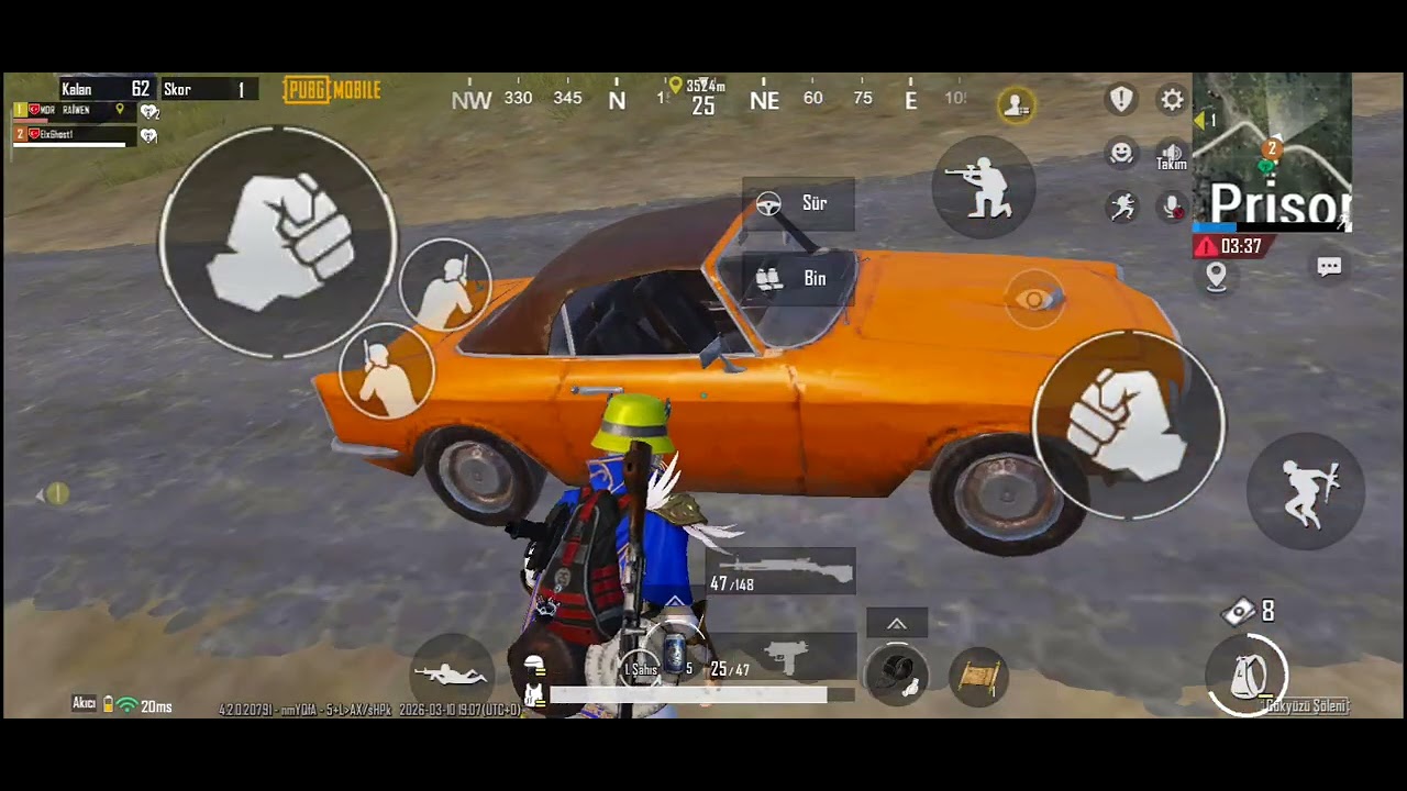 İkili otomatik eşleşme açıp win almaya çalıştık 