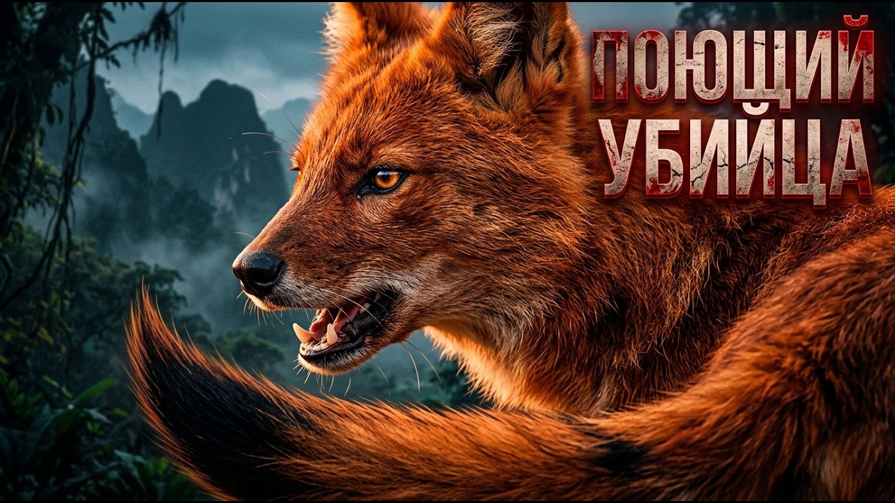 Смесь лисы и волка? Самый редкий хищник планеты &mdash; Дхоль.