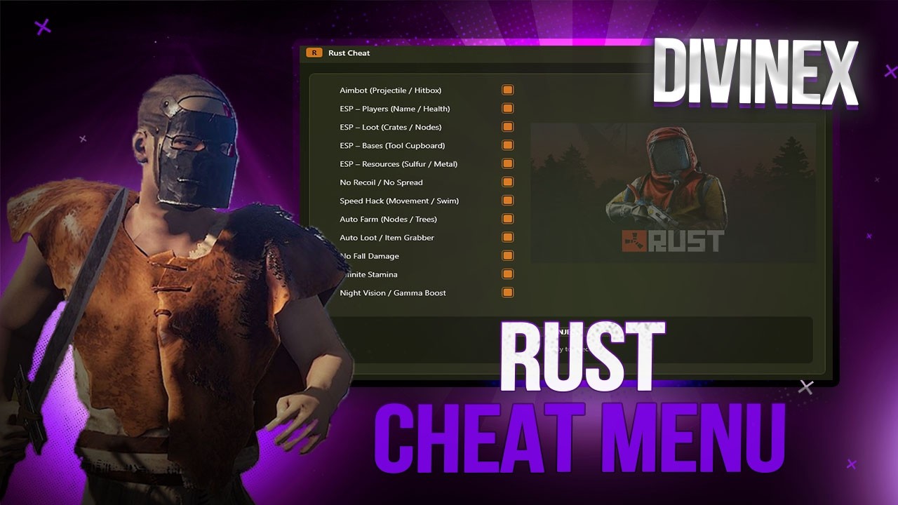 Rust Hack [Free Update] | NEW Rust Cheats [Menu] | BEST Rust Hacks [Download]