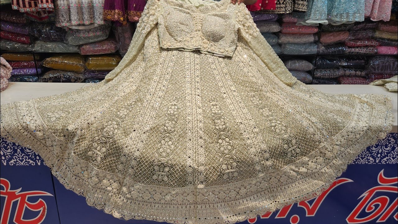 Most Exclusive Bridal CropTop😍মাথা নষ্ট ডিজাইনার লেহেঙ্গা কিনুন অর্ধেক দামে।