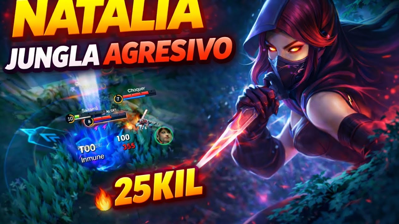 NATALIA JUNGLA AGRESIVO 🔥 25 KILLS