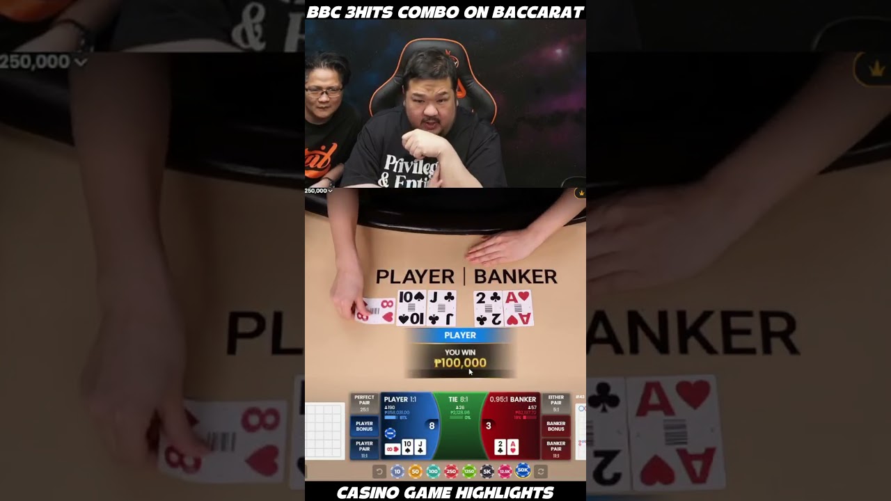 "Bigboy Cheng Crushes Baccarat with 3 Insane Hits!" 