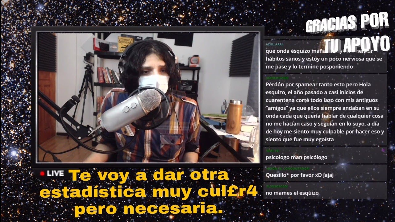 Esquizo ayuda a un suscriptor que ya no quiere vivir