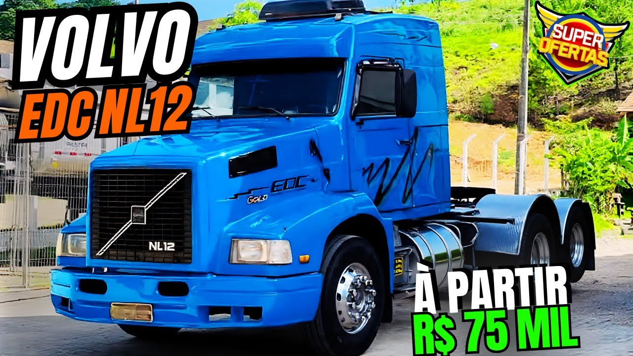 VOLVO NL 12 EDC Top QUALIFICADO PARTINDO de 75 MIL #volvo #volvonl12 #volvoedc #qualificado