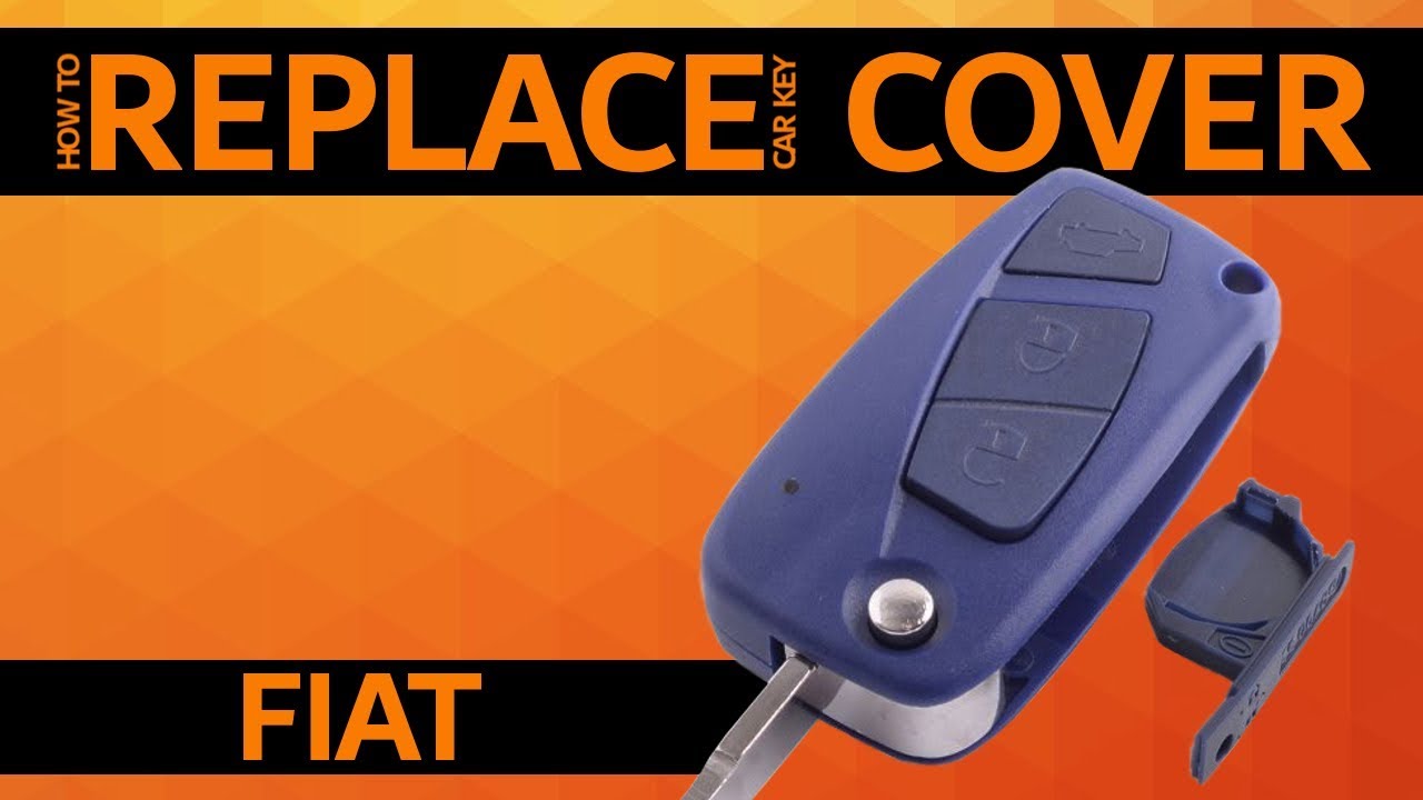 FIAT - How to replace car key cover