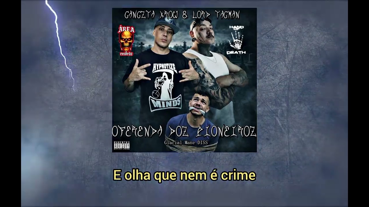 Oferenda doz Pioneiroz (Glacialmane Diss) + Lyric Video (2026) #memphis  #horrorcore #devilshyt