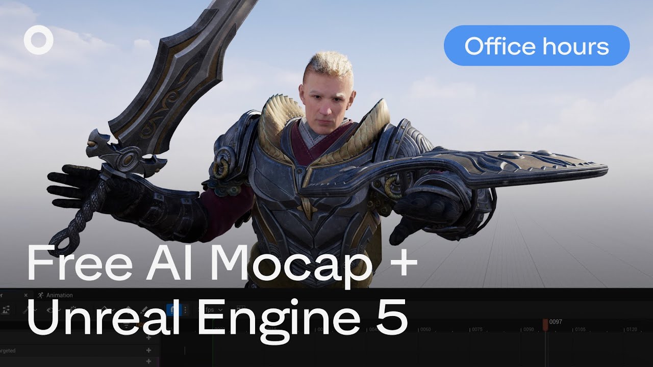 Rokoko Video AI Mocap in Unreal Engine 5 - Part 1 I Office Hours