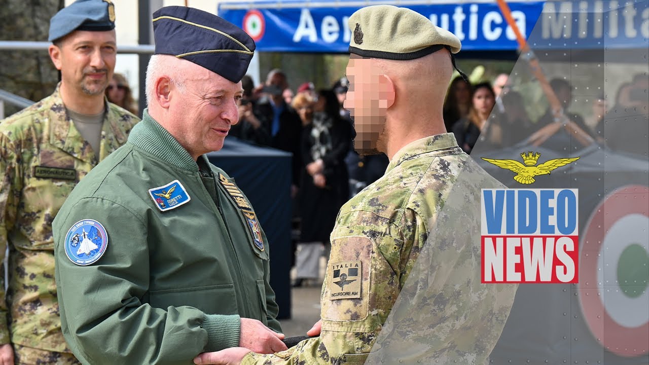 Cerimonia di imbascamento dei nuovi incursori - Video News Aeronautica Militare