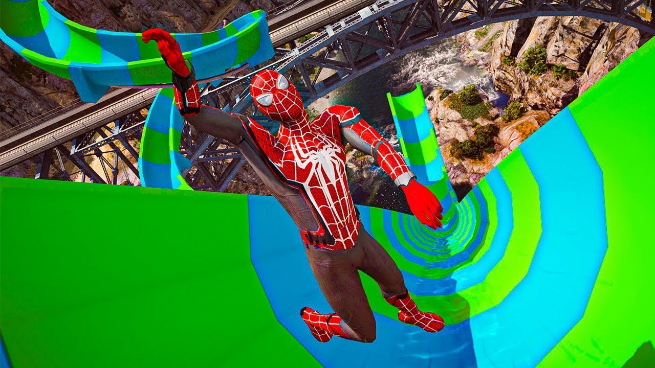 Euphoria Engine vs Spidey Full GTA 5 FAIL Compilation 💢