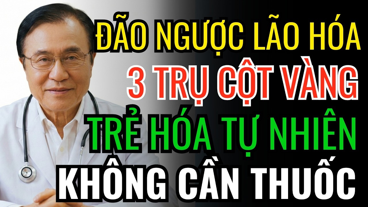 3 Bí Quyết VÀNG Giúp Bạn TRẺ HÓA Cơ Thể Tự Nhiên Không Dùng Thuốc