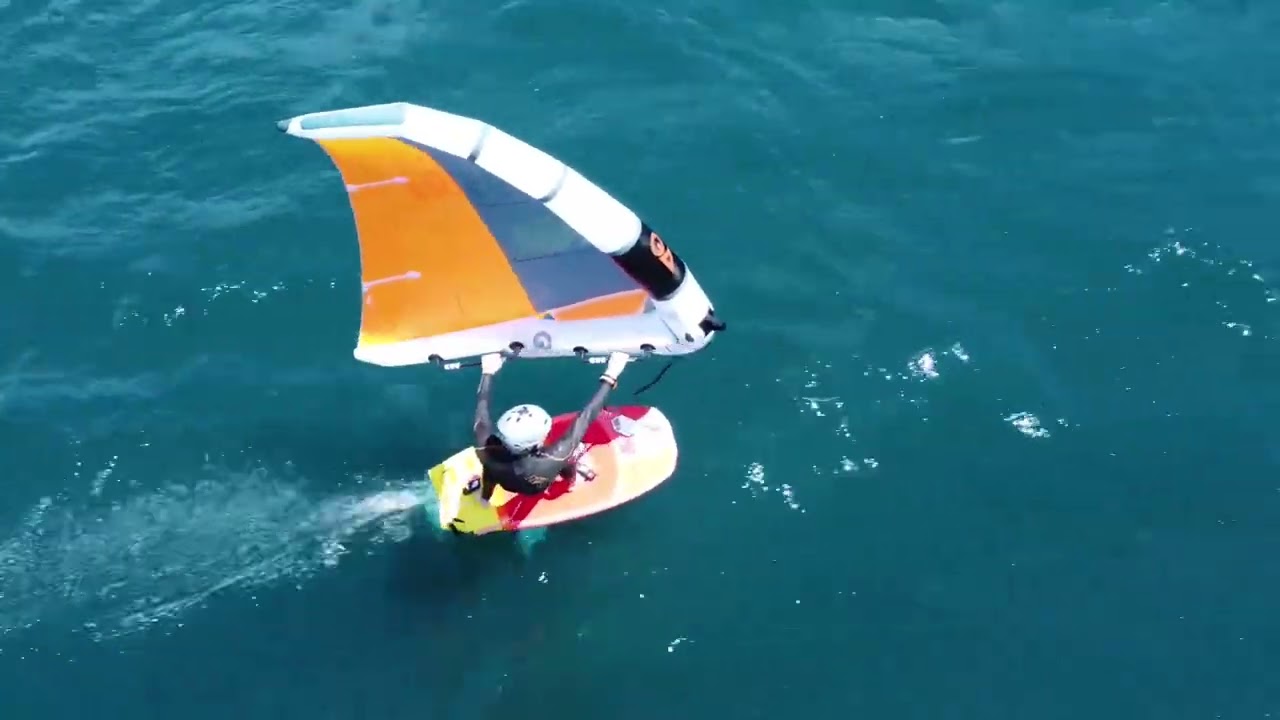 Wingfoil Session am Gardasee in Torbole