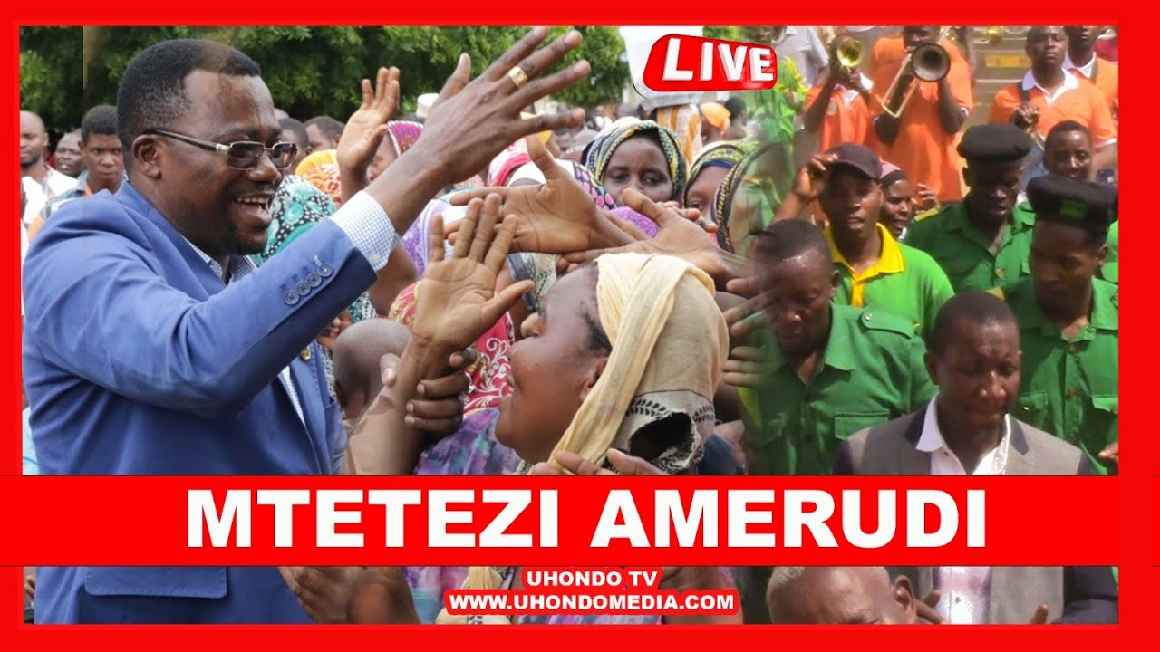 LIVE: MPINA ANAWASHA MOTO MBELE YA MAMIA YA WANANCHI JIMBONI KWAKE MUDA HUU, NI KUFURU KUBWA