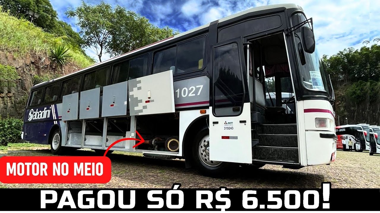 INACREDITÁVEL PAGOU PRECINHO!! RARIDADE UM DOS ÔNIBUS VOLVO B10M MAIS CONSERVADOS DO BRASIL