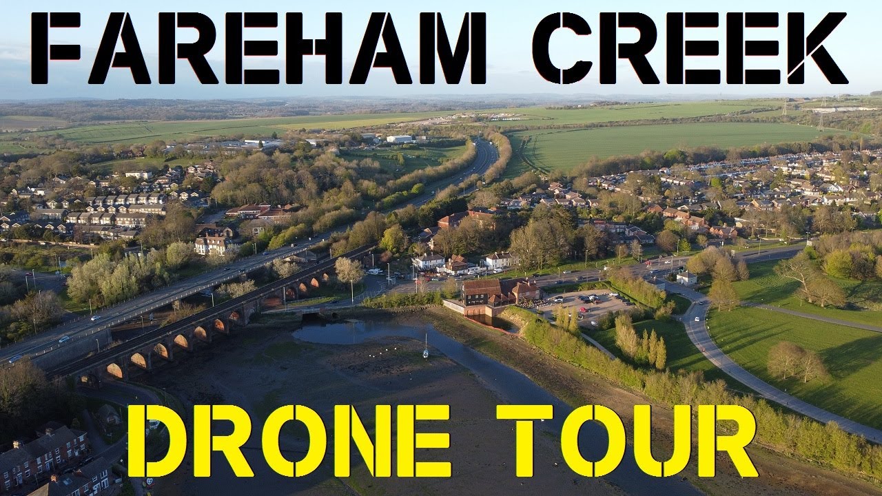 Fareham Creek Drone Tour