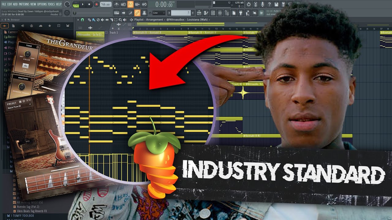 How To Make Pain Melodies For Nba Youngboy in FL Studio