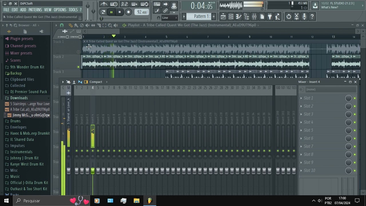 A Tribe Called Quest - Jazz (We've Got) (FL Studio)