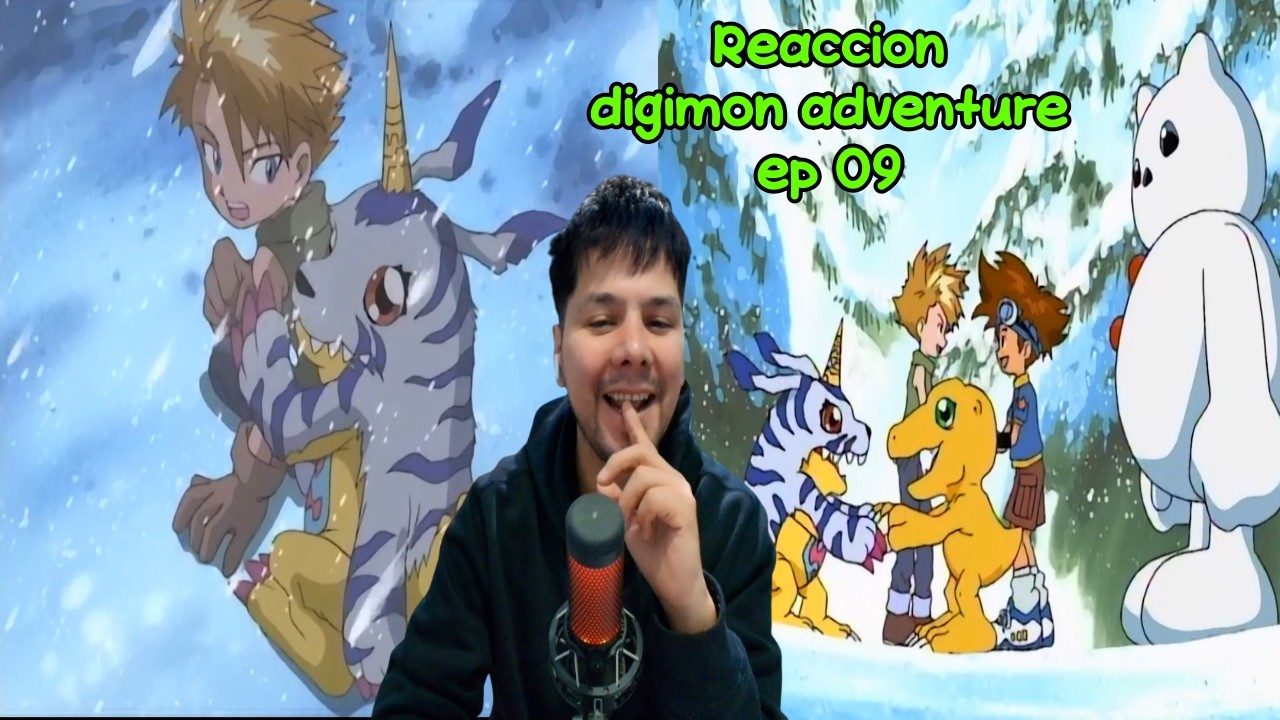 Reacción Digimon Adventure Capitulo 9
