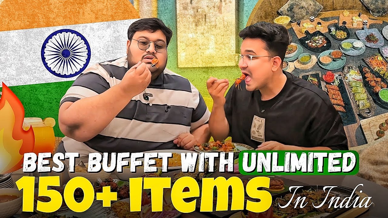 Hyderabad&rsquo;s BIGGEST Buffet?! 150+ Dishes at The Globe Grub, Jubilee Hills 🤯