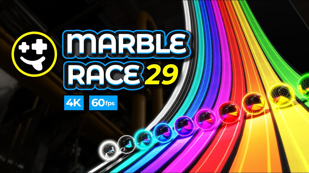 Marble Race: Epic Marble Championship 29 |  #marbleracing #marbles #marbleraces #blender #physics