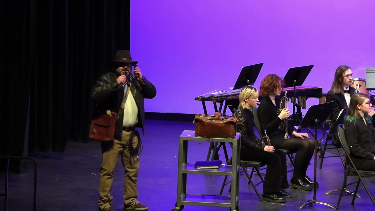 Canterbury Intermediate Concert Band - The Raiders March (Williams) - Music Night, May 12 2023