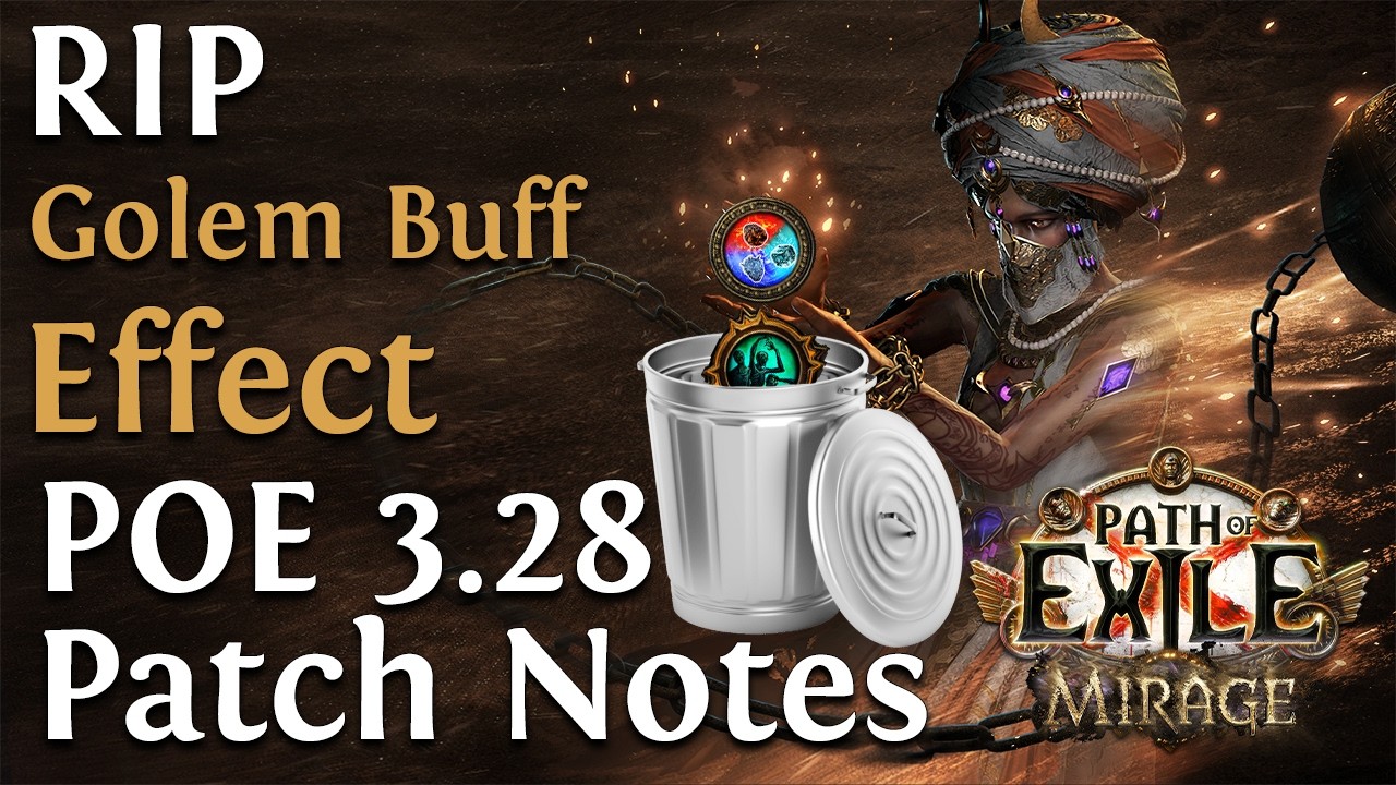 Reading Patch notes for 3.28 Mirage
